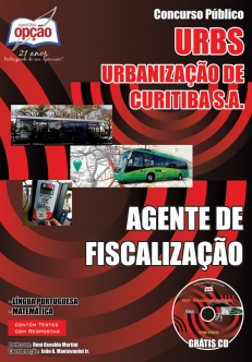 URBS – Urbanização de Curitiba S.A.-AGENTE DE FISCALIZAÇÃO